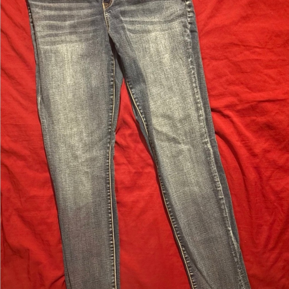Maurices Dark Blue Skinny Jeans
